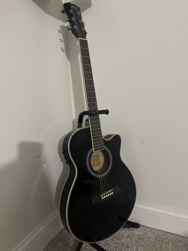 black electric guitar nice black electric guitar